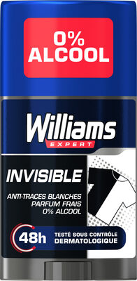 Williams Déodorant Homme Stick Invisible 75ml - Produit - fr