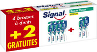 Signal Brosse à Dents Super Clean Medium Lot de 6(4+2 Gratuits) - Product - fr