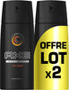 AXE Déodorant Homme Spray Musk 150ml Lot de 2 - Produit