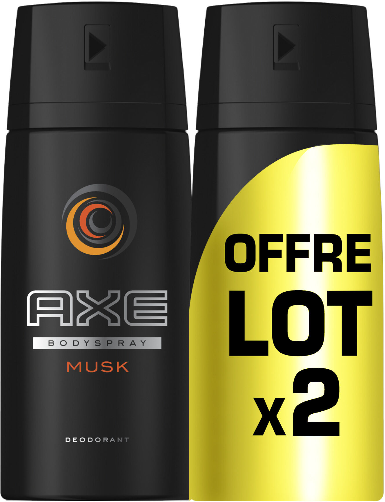 AXE Déodorant Homme Spray Musk 150ml Lot de 2 - Tuote - fr
