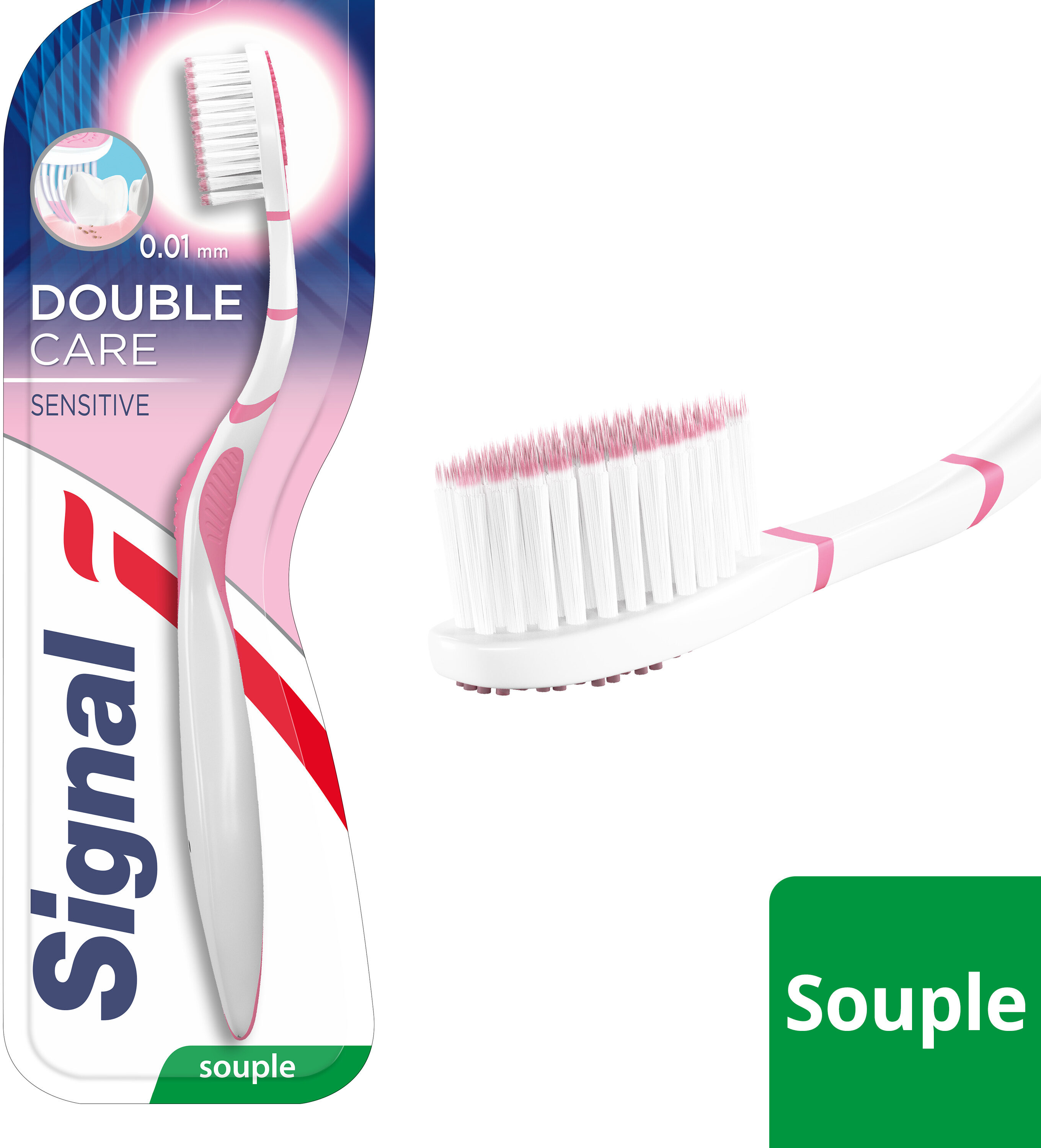 Signal Brosse à Dents Double Care Sensitive x1 - Product - fr