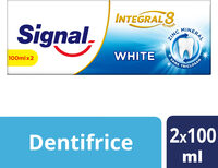 Signal Integral 8 Dentifrice White Bitube - Produit - fr