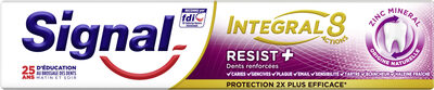 Signal Dentifrice Antibactérien Resist Plus Protection 18H - Produit - fr