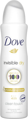 DOVE Déodorant Femme Anti-Transpirant Spray Invisible Dry 200ml - Product - fr