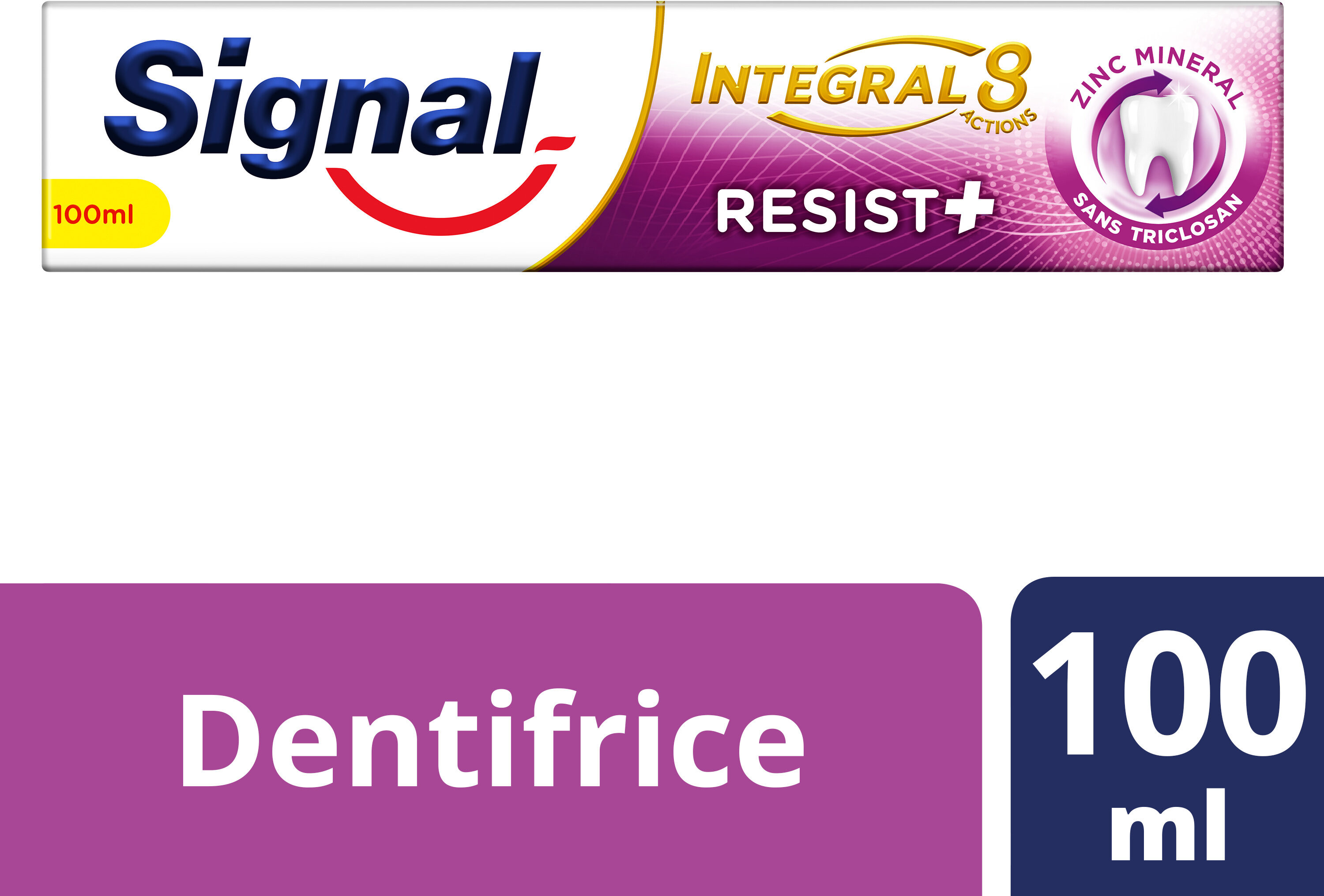 Signal Dentifrice Integral 8 Resist Plus - Produit - fr