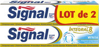 Signal Integral 8 Dentifrice White 2x75ml - Product - fr