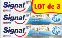 Signal Dentifrice Integral 8 White 75ml Lot de 3 - Product - fr