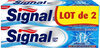 Signal Dentifrice Soin Fraîcheur & Blancheur Crystal Gel 75ml Lot de 2 - Product