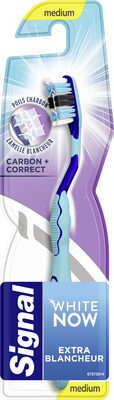 Signal White Now Brosse à Dents Carbon Correct Medium x1 - Product