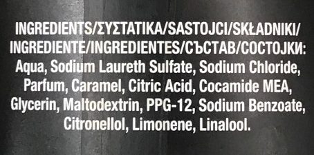 You Bodywash XL - Ingredients - fr