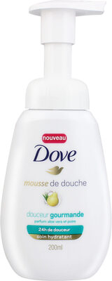 Dove Gel Douche Mousse Hydratant Douceur Gourmande Parfum Aloe Vera et Poire - Product