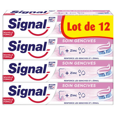 Signal Dentifrice Soin Gencives 12x75ml - 2