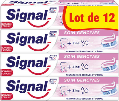 Signal Dentifrice Soin Gencives 12x75ml - Produit - fr