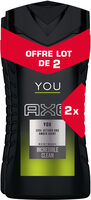 AXE Gel Douche You Lot 2x250ml - Product - fr