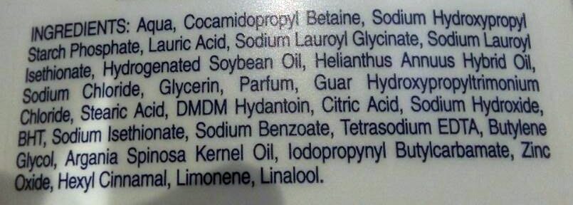 Cuidado óleo-nutritivo aceite de argán - Ingredients - es