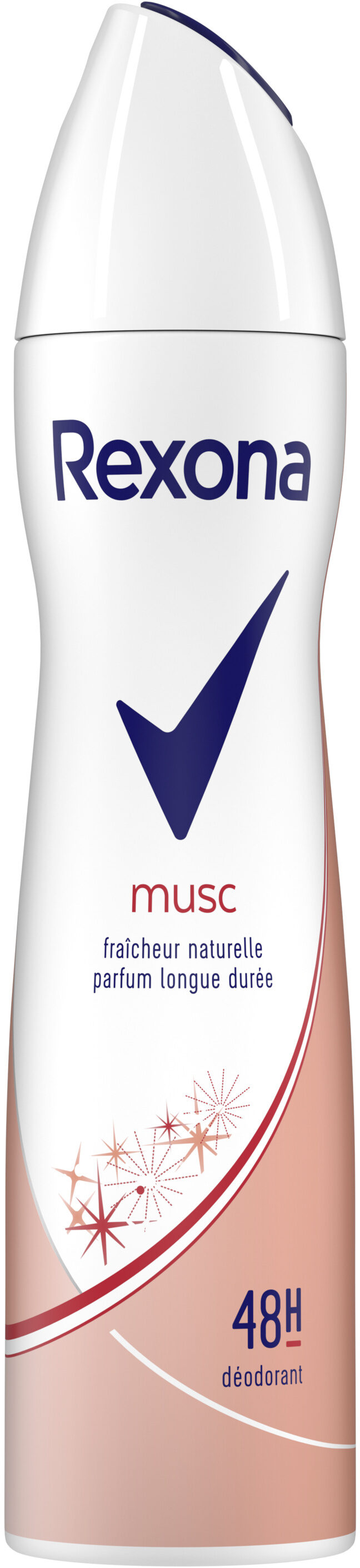 Rexona Déodorant Femme Spray Musc Fraîcheur Naturelle 200ml - Produit - fr