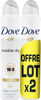 Dove Déodorant Femme Spray Anti Transpirant 48H Lot 2x200ml - Product