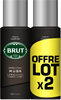 Brut Déodorant Homme Spray Musk 2x200ml - Produto