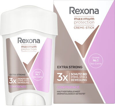 Rexona Stick Anti-Transpirant Maximum Protection Confidence 45ml - Produit - fr