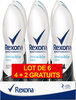 REXONA Déodorant Femme Spray Anti Transpirant Invisible Aqua 200ml Lot de 6 - Product