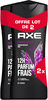 Axe Gel Douche Homme Provocation 12h Parfum Frais 2x400ml - Product