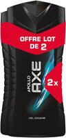 AXE Gel Douche Homme Apollo 250ml Lot de 2 - Product - fr