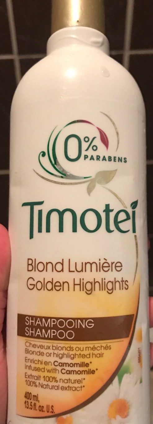Shampooing Blond Lumière 0% Parabens - Product - fr