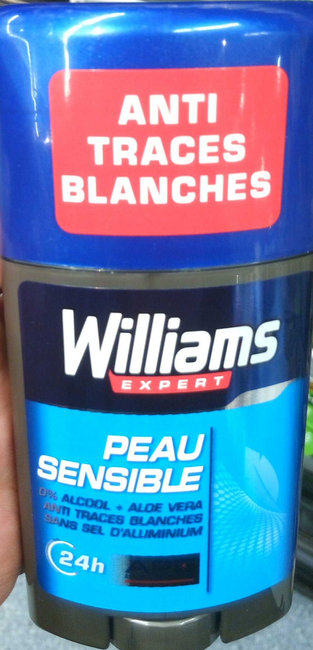 Williams Déodorant Homme Stick Ice Peau Sensible - Product - fr