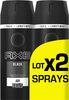 AXE Déodorant Homme Spray Black 150ml Lot de 2 - Produto