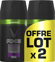 AXE Provocation Déodorant Homme Spray Compressé Jour & Nuit 2x100ml - Product - fr