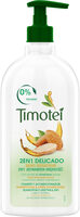 Timotei Shampooing & Apres Shampooing 2en1 Douceur à l'Huile d'Amande douce 100% d'origine naturelle Cheveux Normaux Flacon - Produit - fr