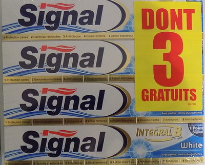 Signal Integral 8 White (Lot de 8 ) - Product