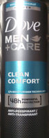 Dove Men+Care Déodorant Homme Spray Clean Comfort - Produkt - de