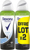 REXONA Déodorant Femme Spray Anti-Transpirant Compressé Invisible Aqua 2x100ml - Product
