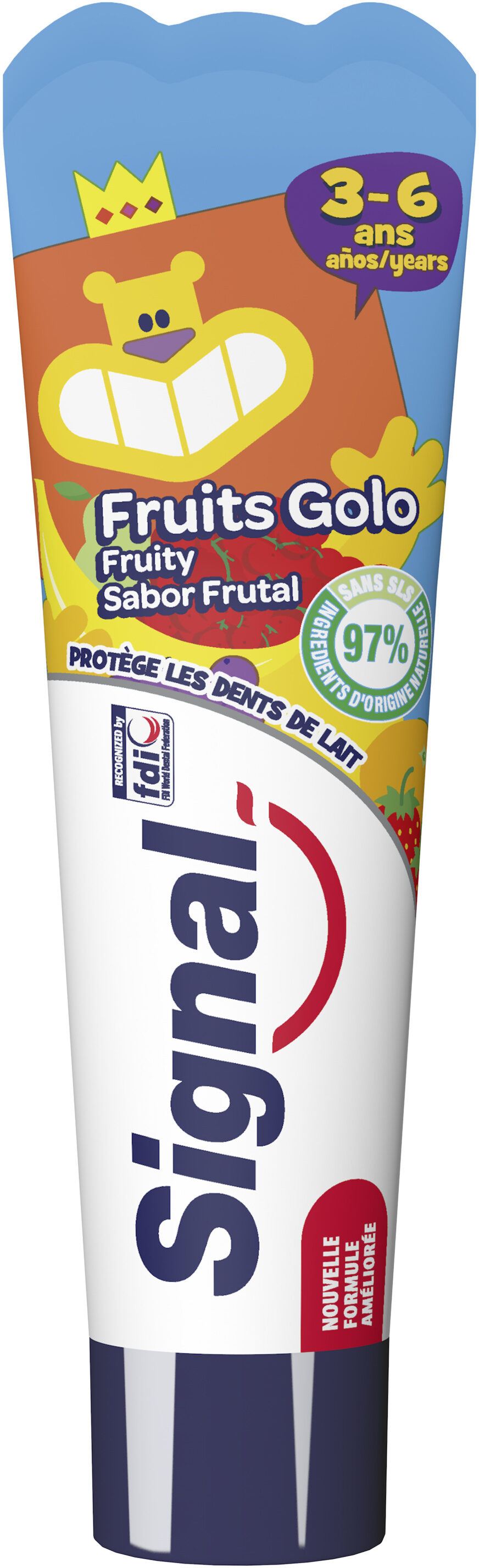 SIGNAL Dentifrice Kids 3-6 Ans Fruigolo 50ml - Product - fr