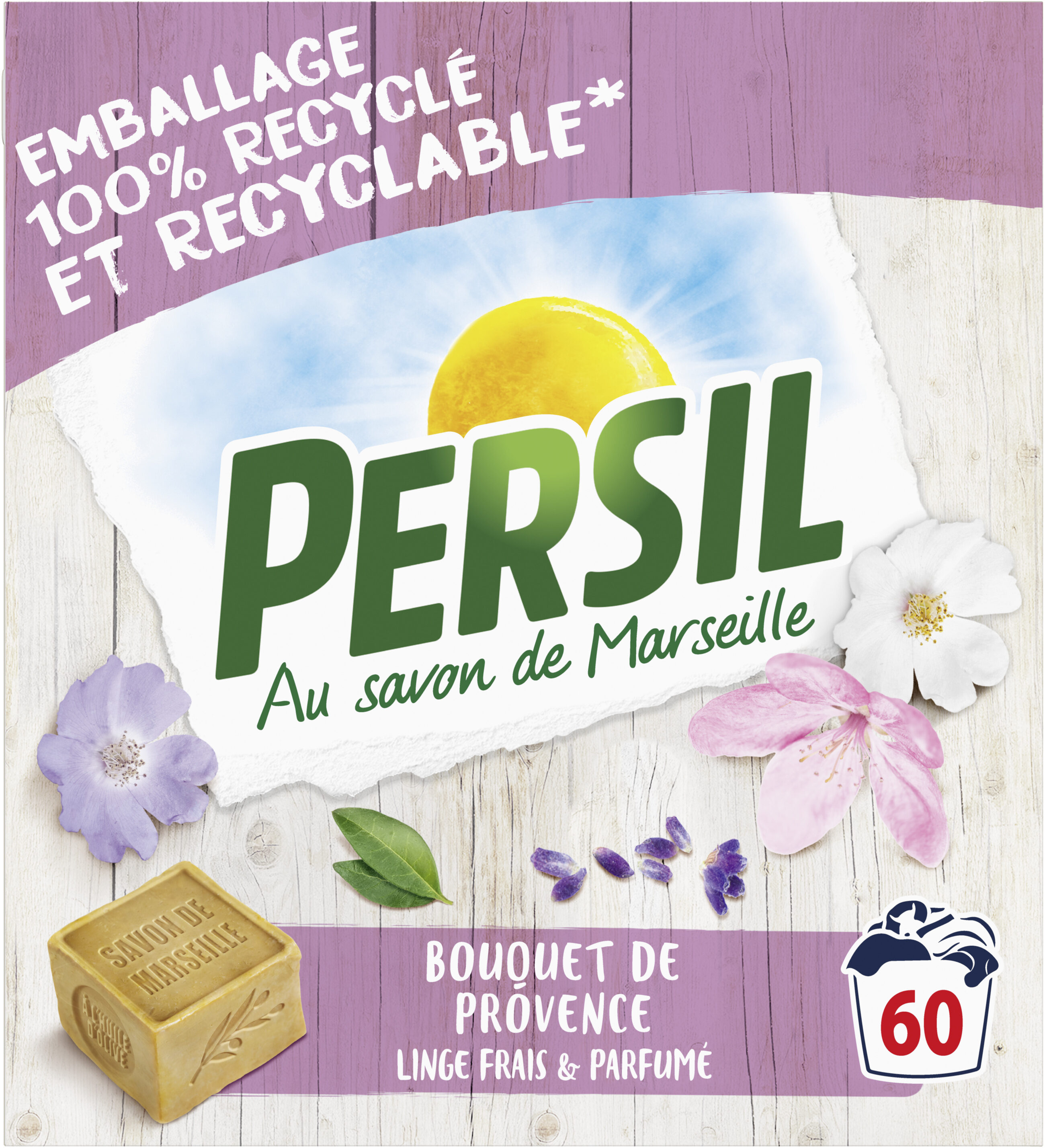 Persil Lessive Poudre Bouquet de Provence 60 Doses - Produkto - fr