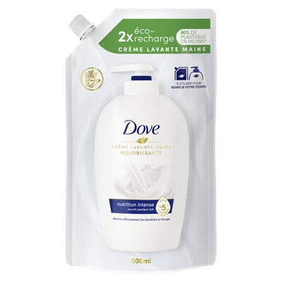 Dove Savon Liquide Mains Original Soin des Mains Recharge 500ml - 10