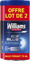 Williams Déodorant Homme Stick Ice Blue 2x75ml - Produit - fr