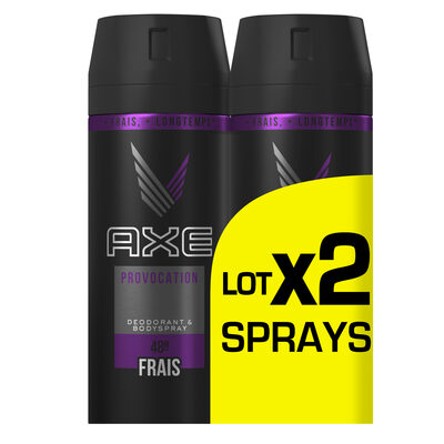 AXE Déodorant Homme Spray Provocation 150ml Lot de 2 - 1