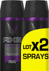 AXE Déodorant Homme Spray Provocation 150ml Lot de 2 - Produit