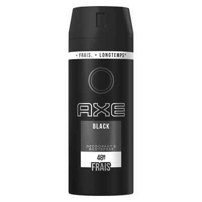 AXE Déodorant Bodyspray Homme Black 48h Non-Stop Frais 150ml - 13