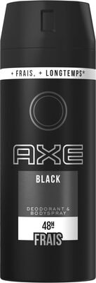 AXE Déodorant Bodyspray Homme Black 48h Non-Stop Frais 150ml - Tuote - fr