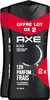 Axe Gel Douche Homme Black 12h Parfum Frais 2x250ml - Product