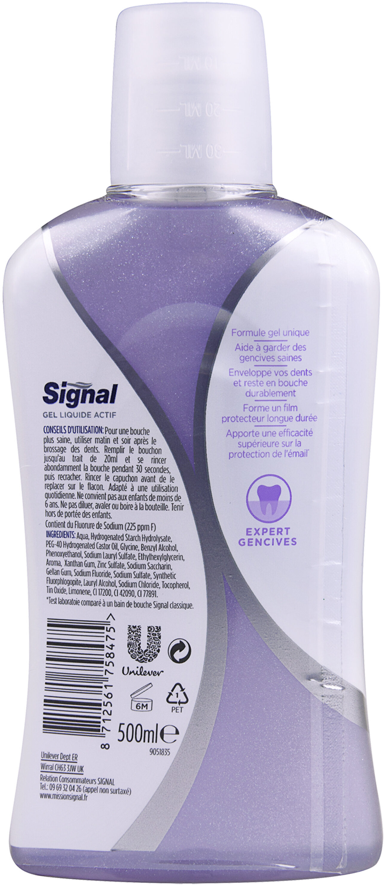 Signal Bain de Bouche Gel Liquide Actif Expert Gencives - Product - en