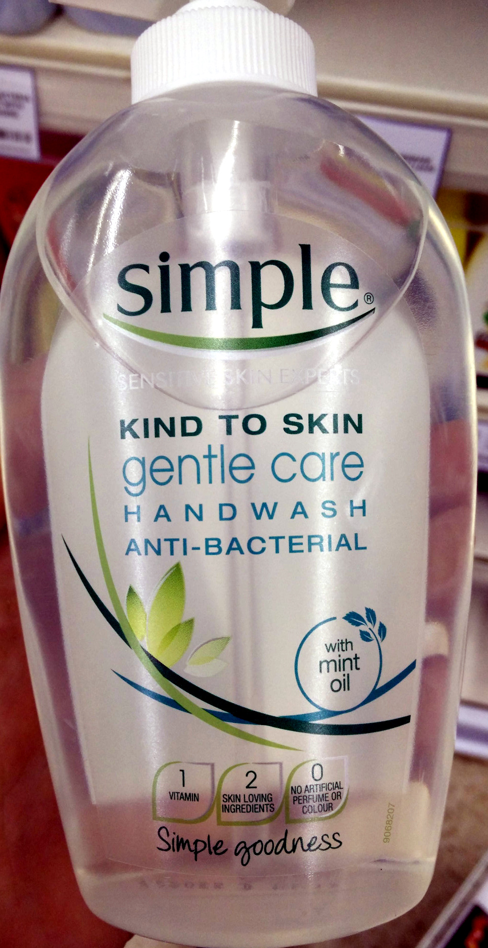 Kind ton skin gentle care handwash anti-bacterial with mint oil - Product - en
