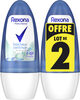 REXONA Déodorant Femme Bille Fraicheur Continue 50ml Lot de 2 - Product