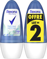REXONA Déodorant Femme Bille Fraicheur Continue 50ml Lot de 2 - Tuote - fr