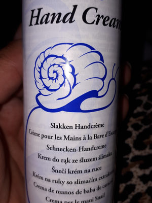 snail hand cream - Produit