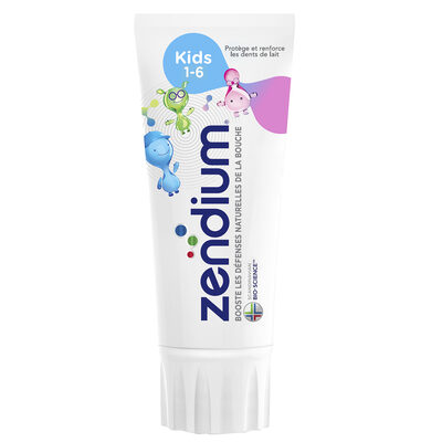 Zendium Kids Dentifrice 1-6 Ans Protection Dents de Lait Tube - 3