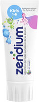Zendium Kids Dentifrice 1-6 Ans Protection Dents de Lait Tube - Produit - fr